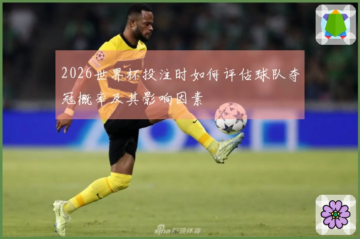 2026世界杯投注时如何评估球队夺冠概率及其影响因素