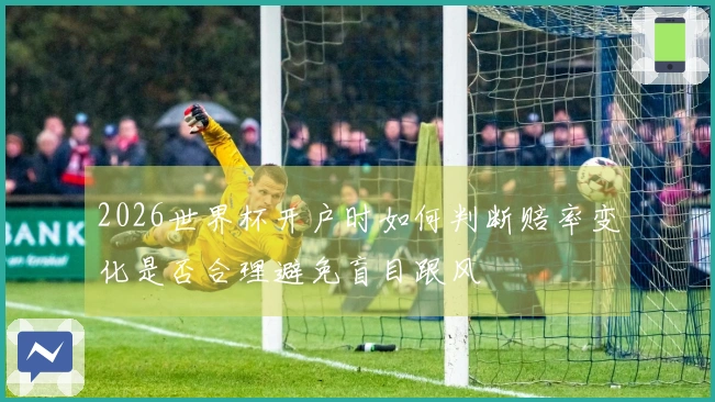 2026世界杯开户时如何判断赔率变化是否合理避免盲目跟风