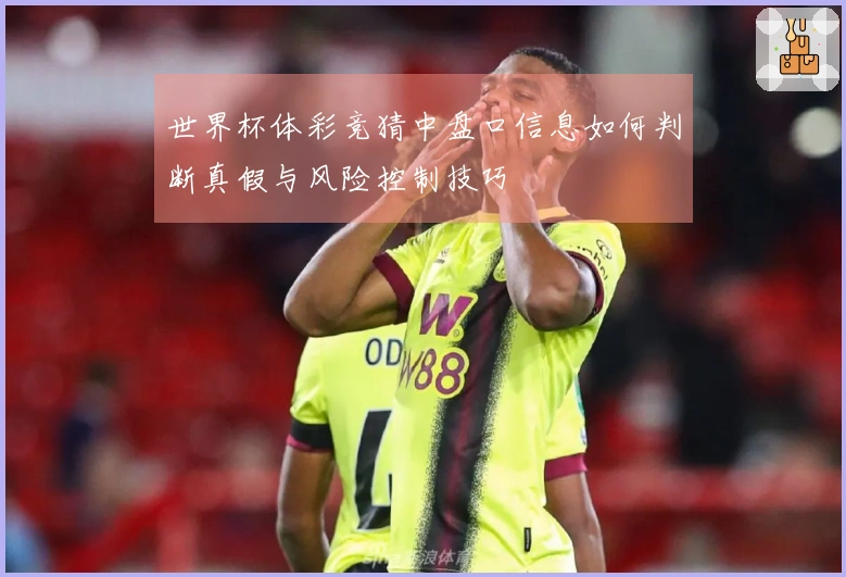 世界杯体彩竞猜中盘口信息如何判断真假与风险控制技巧